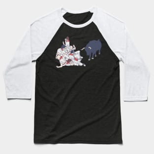 Running of the Bulls - Cattle Charge - Spanish Tradition Baseball T-Shirt